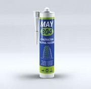 СТРОИТЕЛЬНЫЙ СИЛИКОН MAY 804 Black (черный)