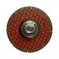 Круг алмазный 1A1R D125-2,5T-3W-22.23H+4P(M14) "Electroplated Marble" Elsilber